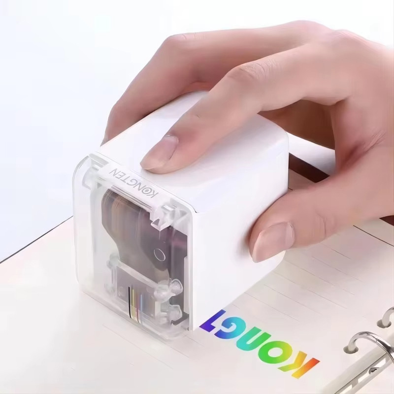 MBrush Handheld Inkjet Printer Mini Portable Thermal Black /Color Printers For Tattoo DIY Logo