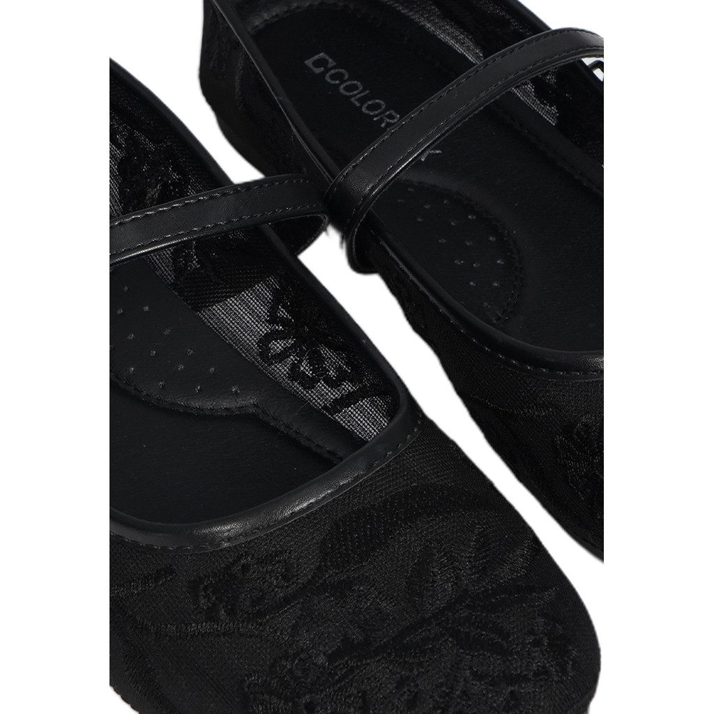 BEST DEALS COLORBOX Flats Shoes On Black