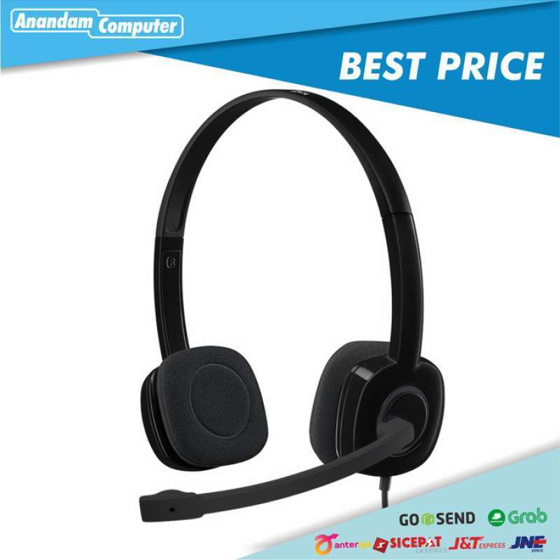 Logitech H151 Stereo Headset dengan Noise-Cancelling Mic