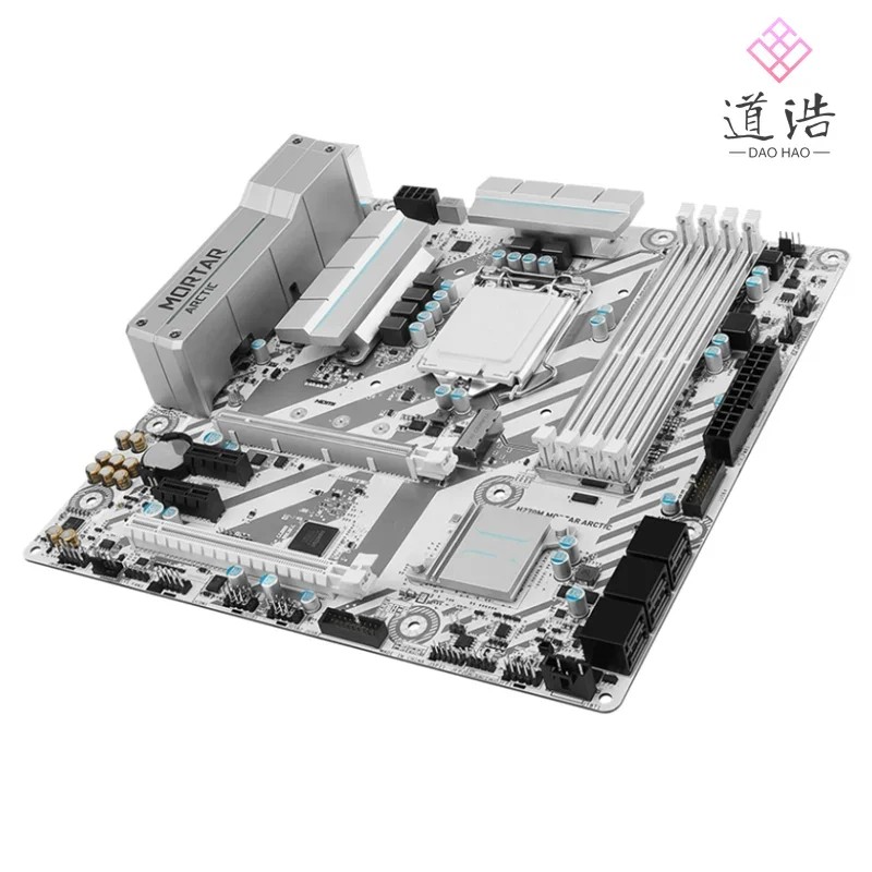 For H270M MORTAR ARCTIC Motherboard 64GB M.2 HDMI LGA 1151 DDR4 Micro ATX H270 Mainboard 100% Tested
