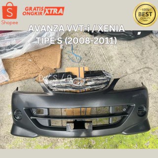BEMPER BUMPER DEPAN AVANZA 2008 2009 2010 2011 TIPE S XENIA SPORTY BARU IMPORT