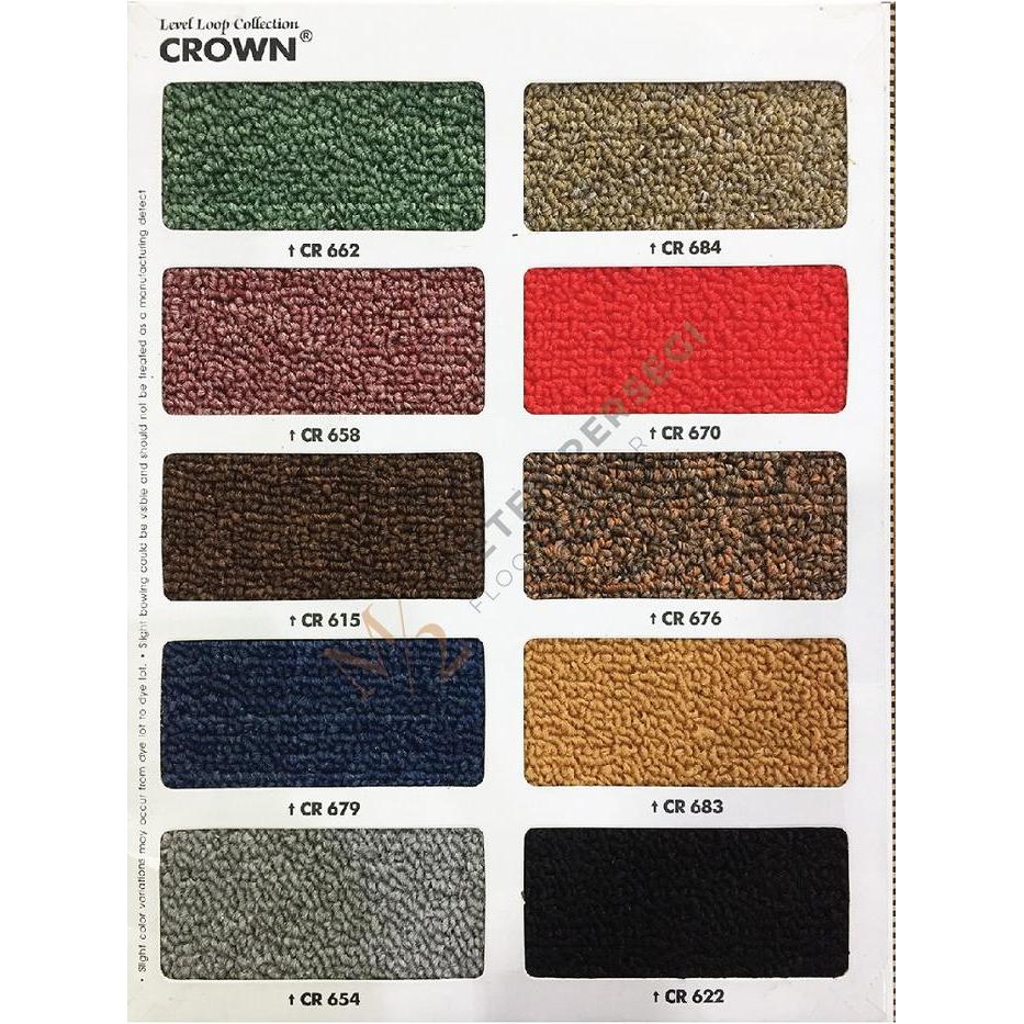 Karpet Lantai Meteran Crown