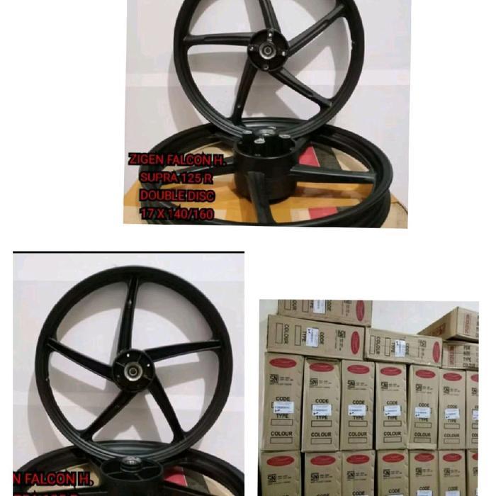 Velg Racing Rossi Falcon Supra 125 R Dd Atau Blade Dd/Supra X 125 Helm In Uk 140/160-17