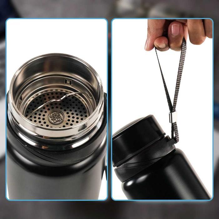 BOTOL MINUM TERMOS KOPI AIR PANAS DINGIN TUMBLER TRAVEL MINI 1 LITER