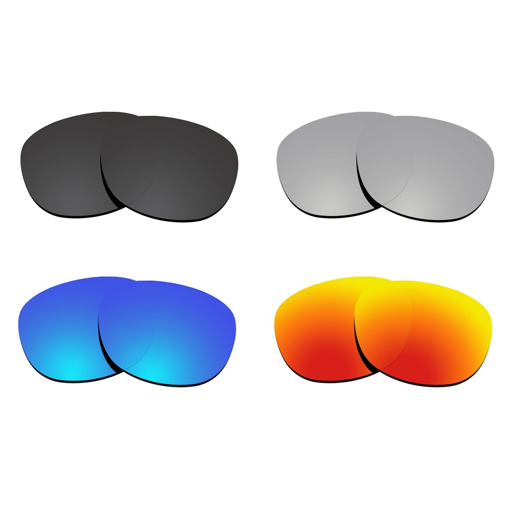 Beeyspecslab Polarized Lenses UV400 Protective Replacement Compatible with RayBan Wayfarer RB2132