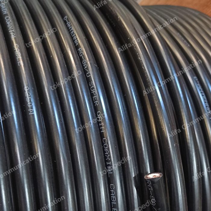 KABEL COAX D-ANTENA RG 8 FULL SERABUT TEMBAGA