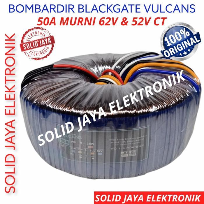 TRAVO TRAFO 50A 62V 52V CT BOMBARDIR BLACKGATE VULCANS DONUT TOROID