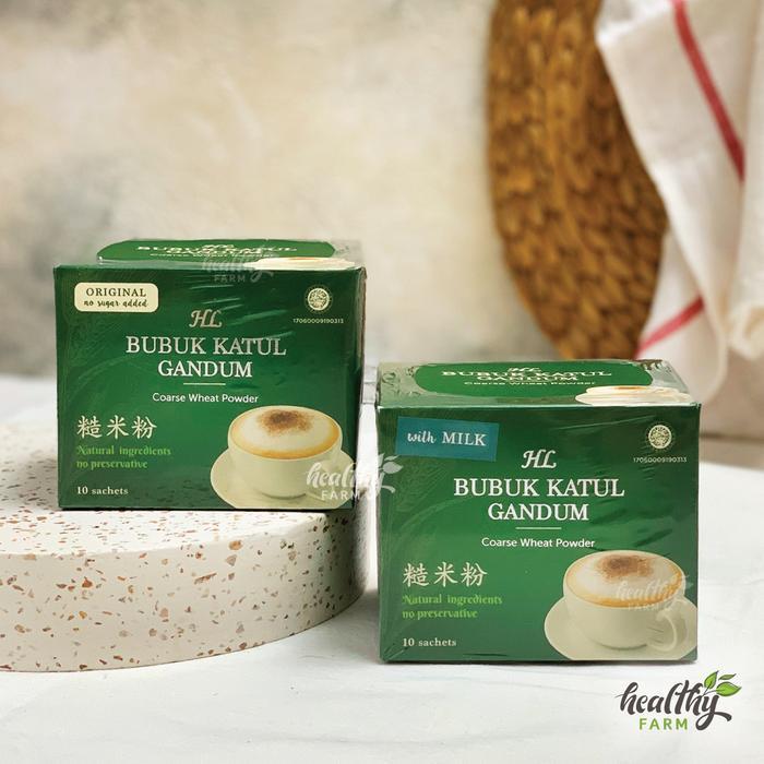 "New" HL Bubuk Katul Gandum / Sereal Bekatul Gandum Original