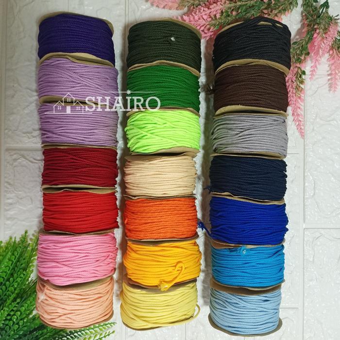 (Per Meter -bag 1) Tali PRUSIK / Tali GELANG / Tali GUNUNG NON ELASTIS