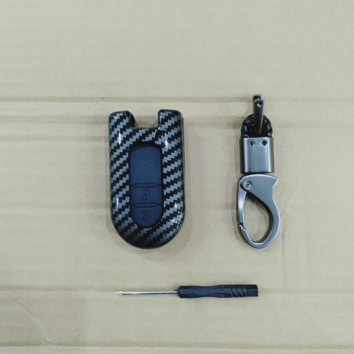 Kesing Remot Carbon + Silikon Mobil Rush Terios 2018