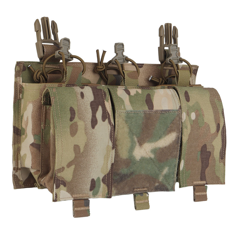 Tactical Triple Magazine Pouch 7.62X51 Mag Pouch M4 M16 Ar-15 Airsoft Bag Hunting Vest Plate Carrier