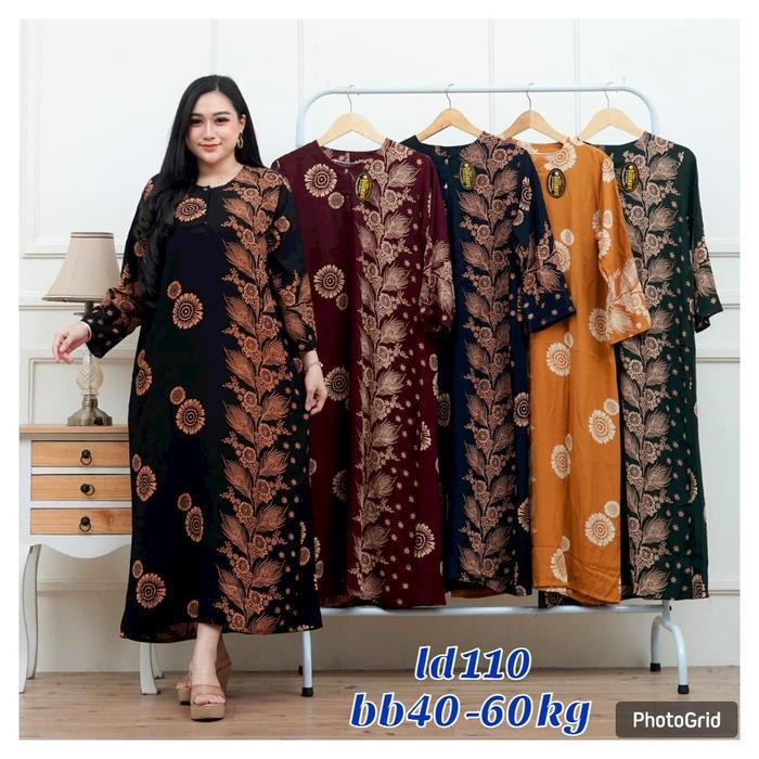 TERLARIS LONGDRES DASTER LENGAN PANJANG GAMIS RAYON KANCING BUSUI IBU IBU SANTAI ADEM NYAMAN BAJU