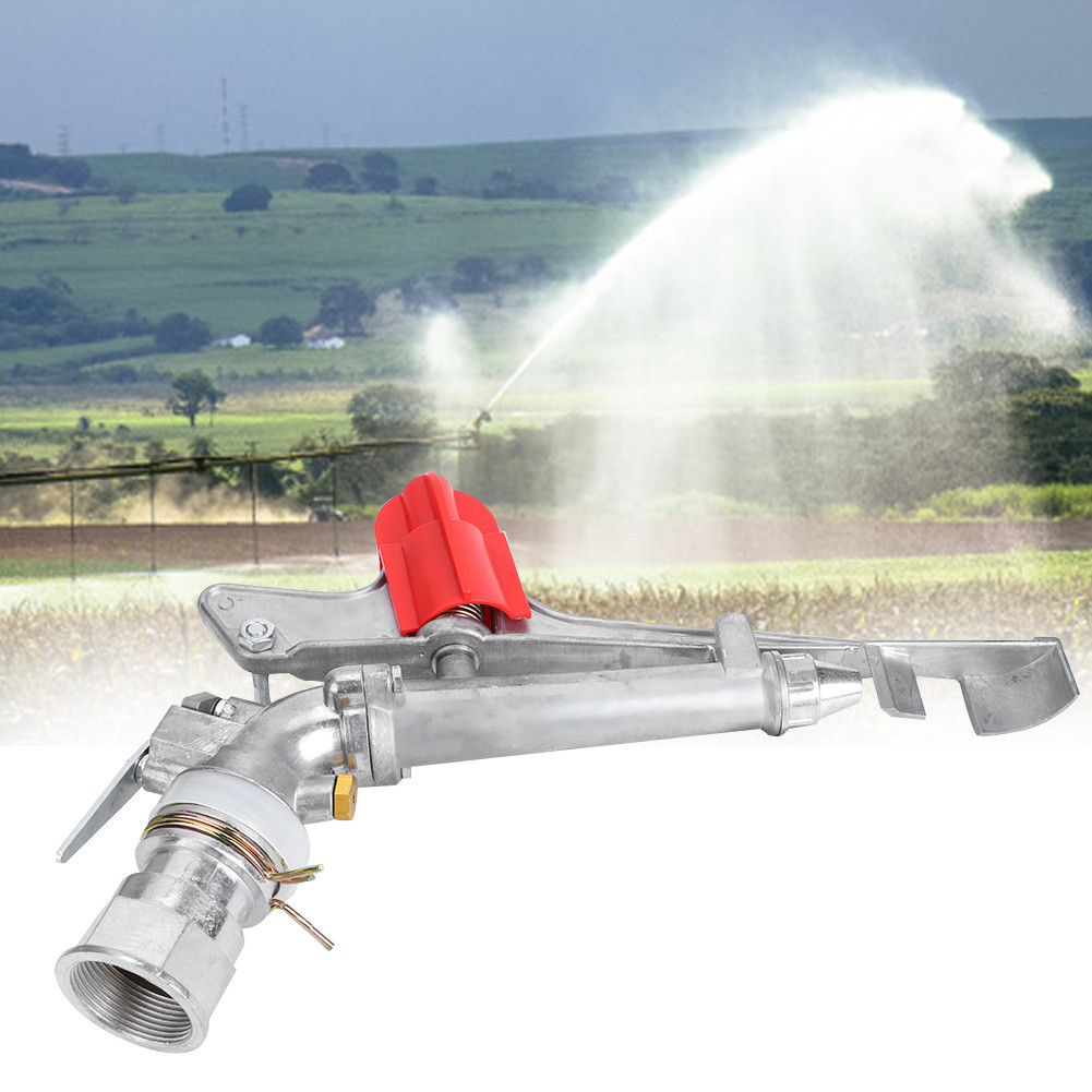 NEW Irrigation Sprinkler 1.5in DN40 Female Thread Rocking Arm Sprinkler Rotation Irrigation Sprinkle