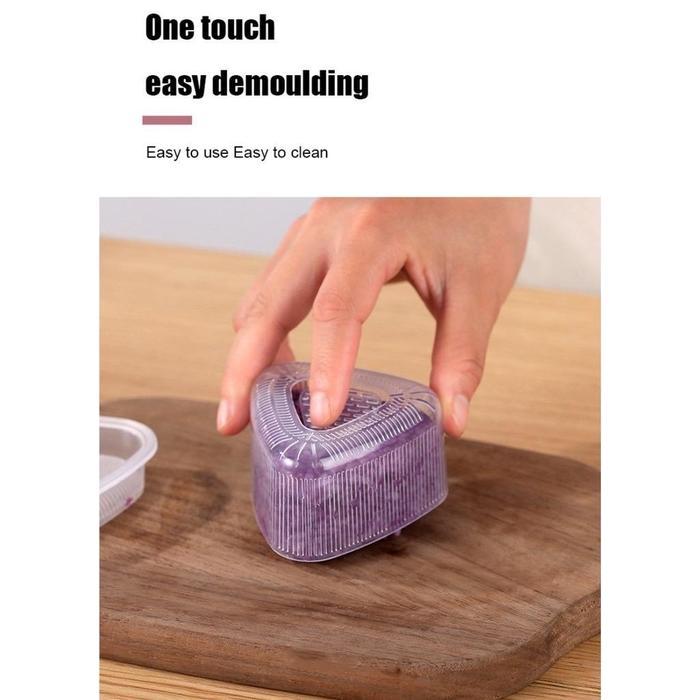 Cetakan Nasi Bento Karakter Isi 1Pcs / Rice Mold Transparan BPA FREE Alat Bantu Pembentuk Onigiri