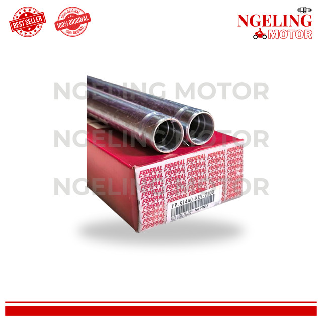 As Shock Depan Set KEV Supra X FEDERAL Original FP-514A0-KEV-2100 Shockbreaker Skok Motor Honda Supr