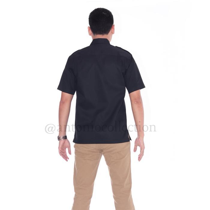 Baju PNS Hitam Lengan Pendek , Baju PDH Hitam , Baju ASN Hitam , Kemeja Lapangan PDL Hitam , Seragam