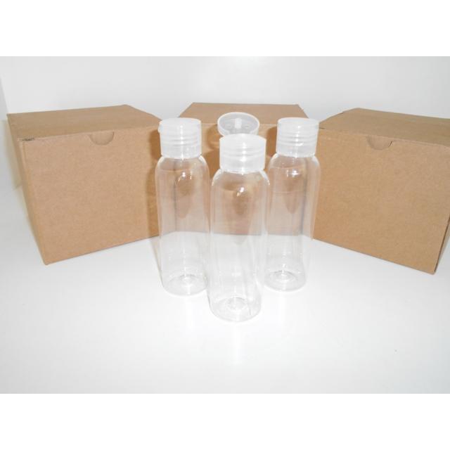 Botol Fliptop 100ml l Botol Plastik 100ml Tutup Fliptop