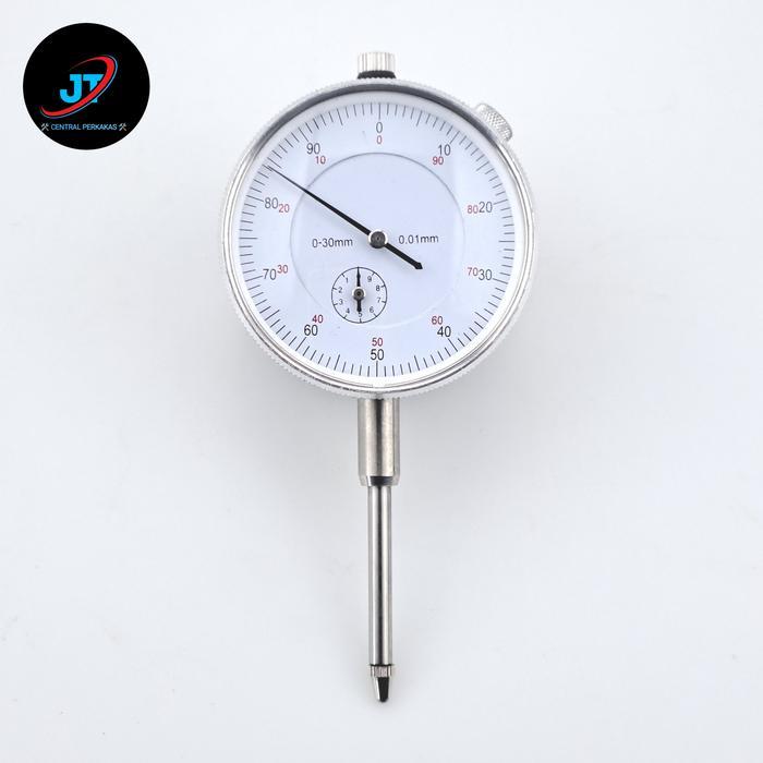 Dial Indicator 0-30Mm Dial Gauge Tester Alat Ukur Kerataan