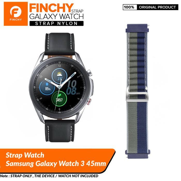 Finchy Nylon Strap Samsung Galaxy Watch 3 45Mm Replacement Wristband