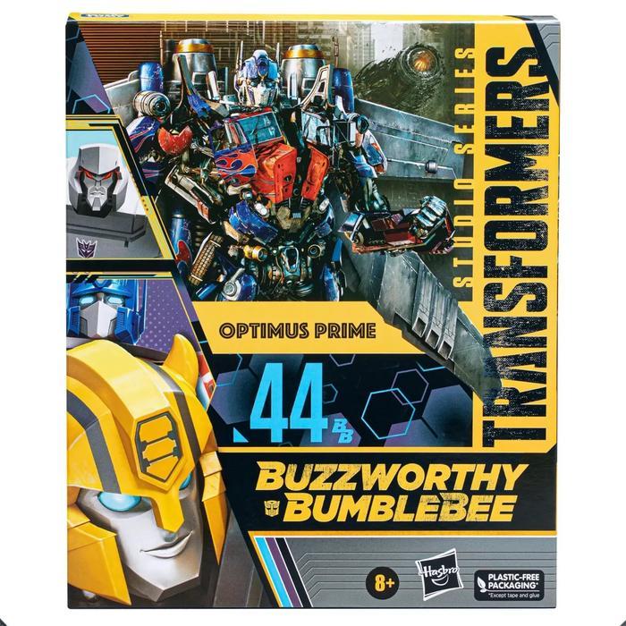 HASBRO - TransformersStudioSeries44BuzzworthyBumblebee - OptimusPrime