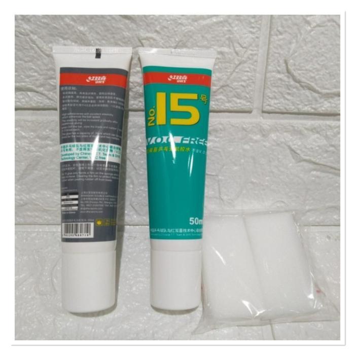 Lem air DHS aqua glue karet Bat bet tenis meja ping pong DHS ORIGINAL
