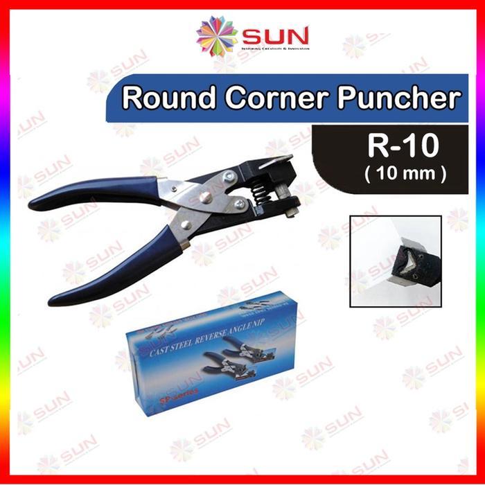 TANG PELUBANG ID CARD PEMOTONG PINGUL SUDUT CORNER R3, R5, R10, 2IN1 (OVAL & LINGKARAN), DKQ111,