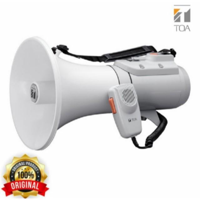 Toa Megaphone Zr 2015 S Dengan Sirene Speakers White