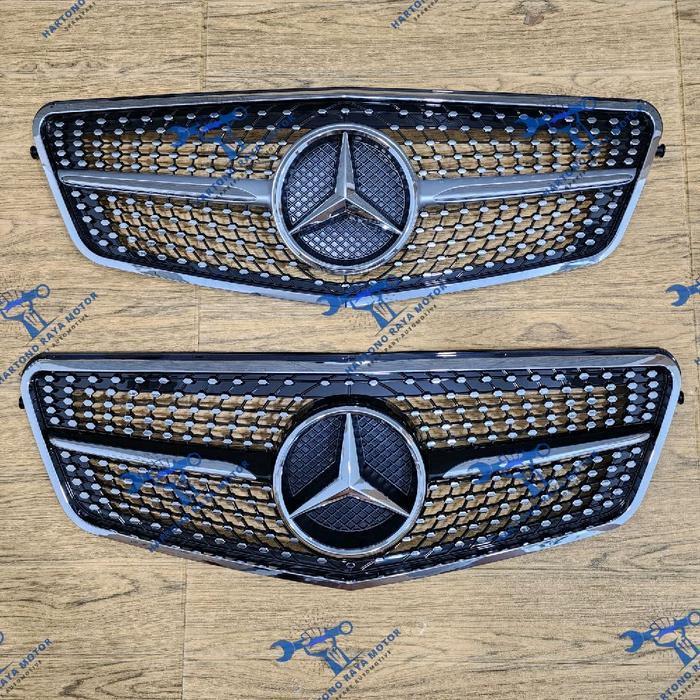 GRILL DIAMOND MERCEDES BENZ W212 PRE FACELIFT 2009-2012 GRILLE DIAMOND MERCY