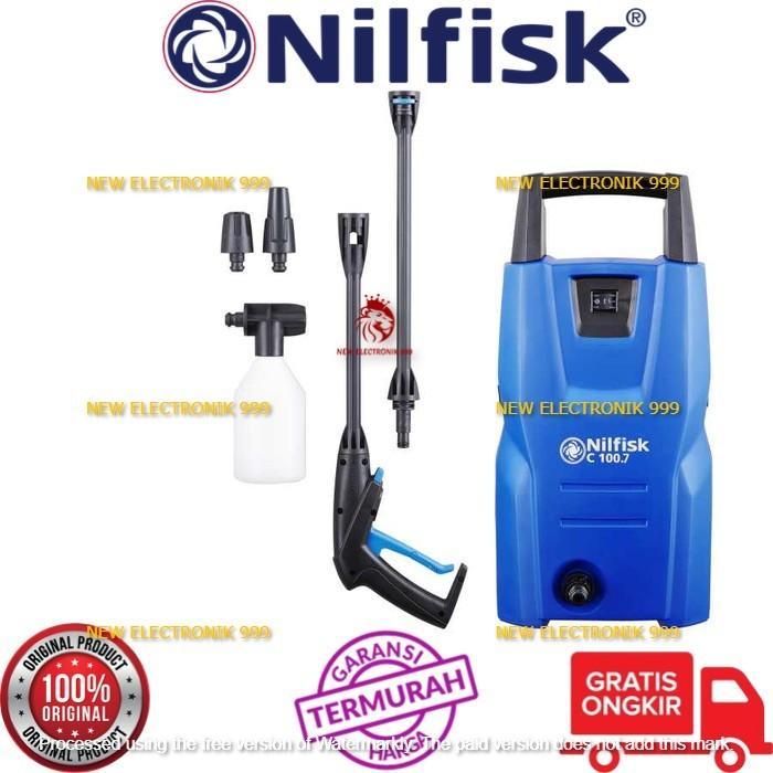 Nilfisk Mesin Cuci Mobil 105 Bar Tekanan Tinggi Jet Cleaner C105