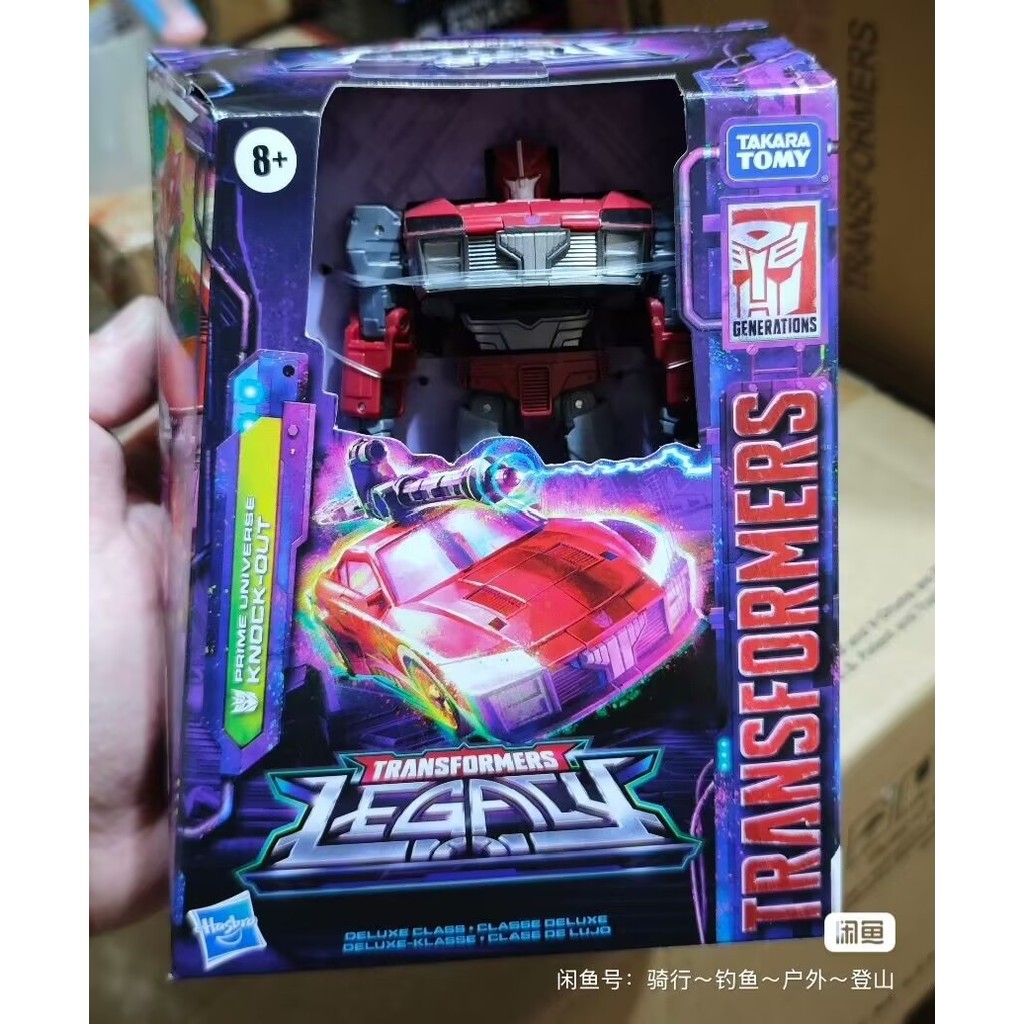 Takara Tomy Hasbro Transformers Legacy Knock Out Deluxe Action Figure Robot Collection Hobby Toys