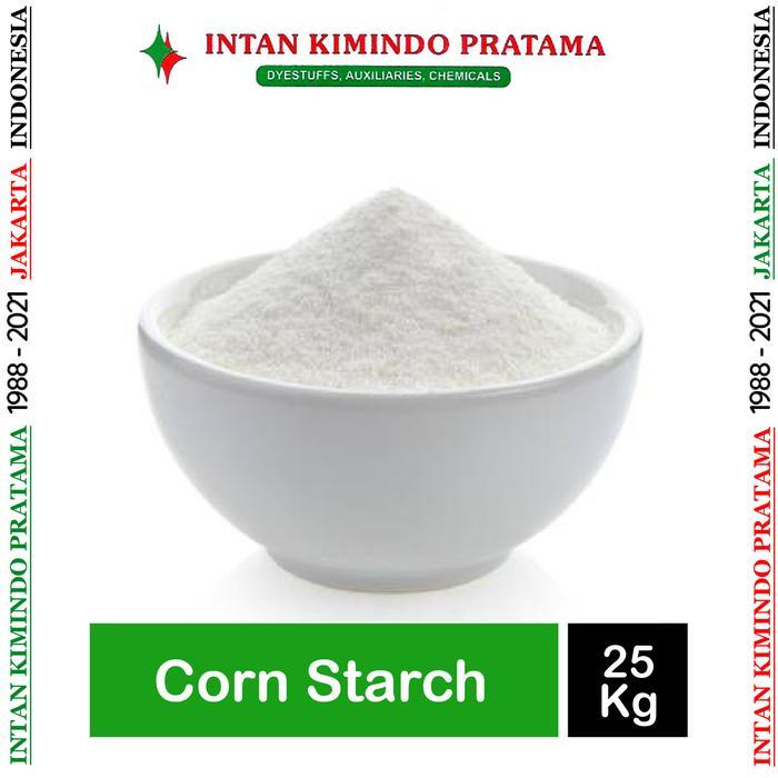Corn Starch, Maizena, Tepung Jagung 1 Zak Karung 25 Kg