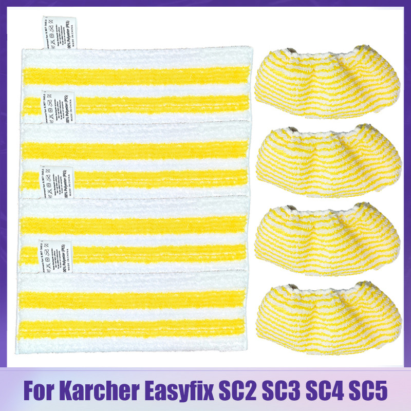 Accessories For Karcher Easyfix Sc2 Sc3 Sc4 Sc5 Handheld Cleaner Microfiber Cleaning Pad Cover Steam