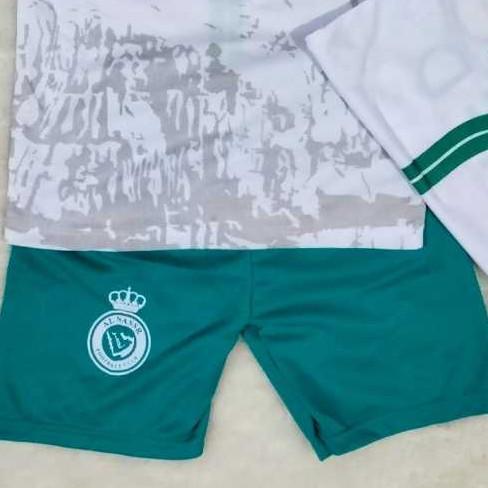 Premium Setelan Baju Bola Anak Al - Nassr Ronaldo Terbaru / Jersey Bola Anak Termurah Original