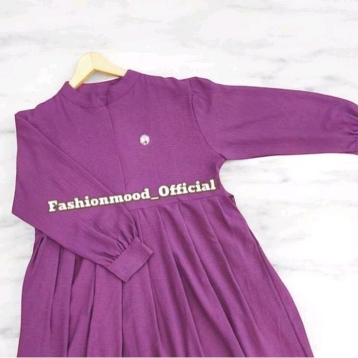 Cod - Liana Gamis Rayon Crinkle // Dress Rayon // Rayon Crinkle Airflow // Homey // Dress Polos //