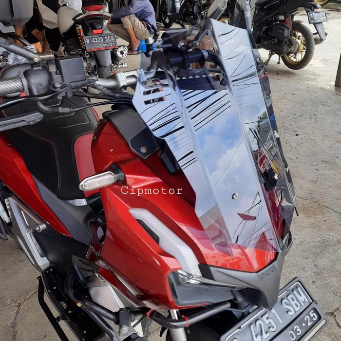 Visor Windshield Adv 150 Tinggi Standar Racing Transformer Limited