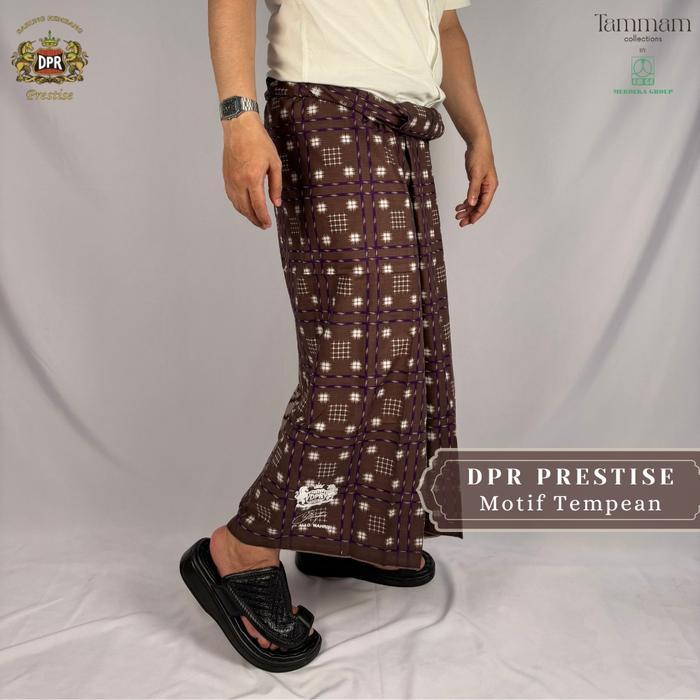 TERLARIS Sarung DPR PRESTISE Motif Tempean