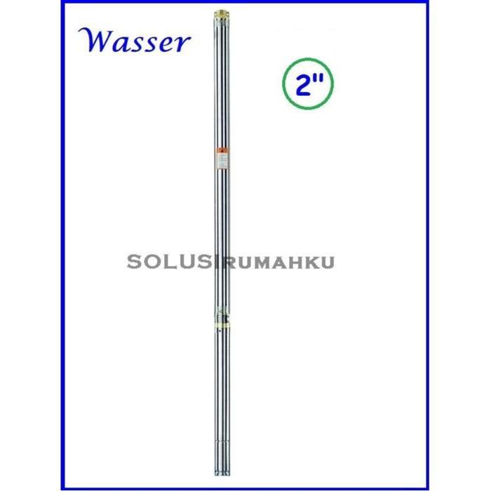 WASSER 2 inch Submersible 1/2 HP + Kabel Sibel Pompa Celup Sumur Dalam