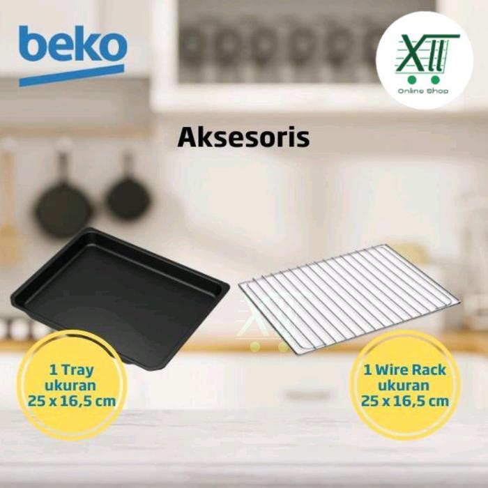 Beko Bmf~9Eb Mini Oven 9 Liter Oven Listrik Kecil 500 Watt