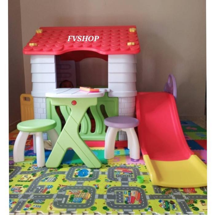 Playground Mainan Anak Play Ground Rumah Rumahan Anak Prosotan Outdoor