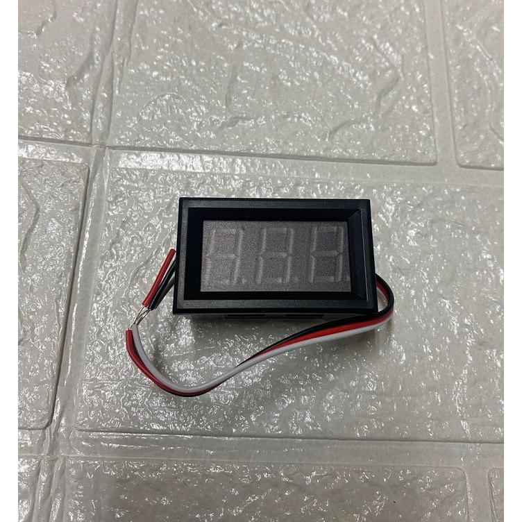 "New" Voltmeter 0.56" 0-100V DC Digital 3 Kabel 0.56 Inch