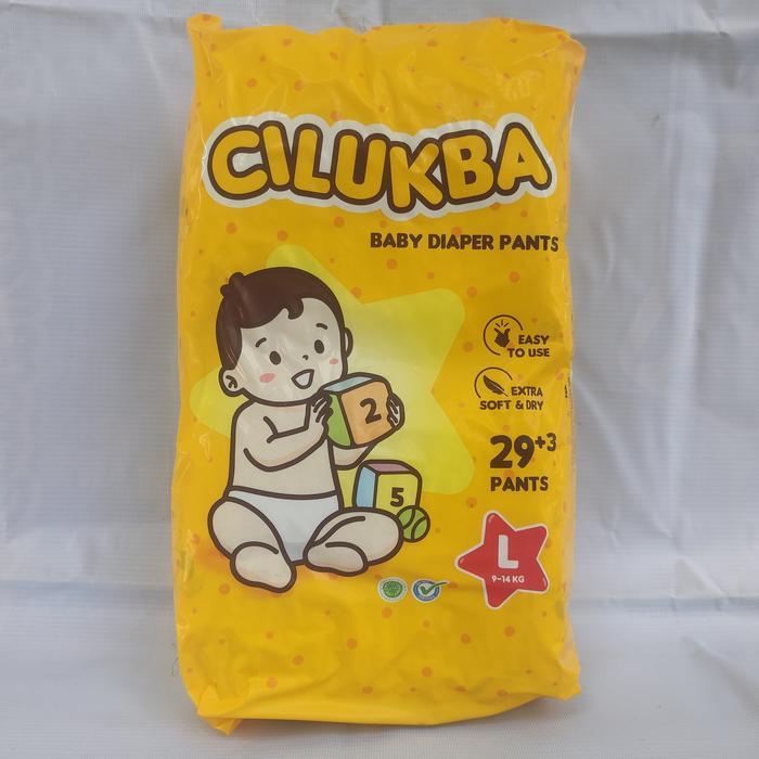 Bigpack Cilukba Popok Bayi Celana Pants L 29+3