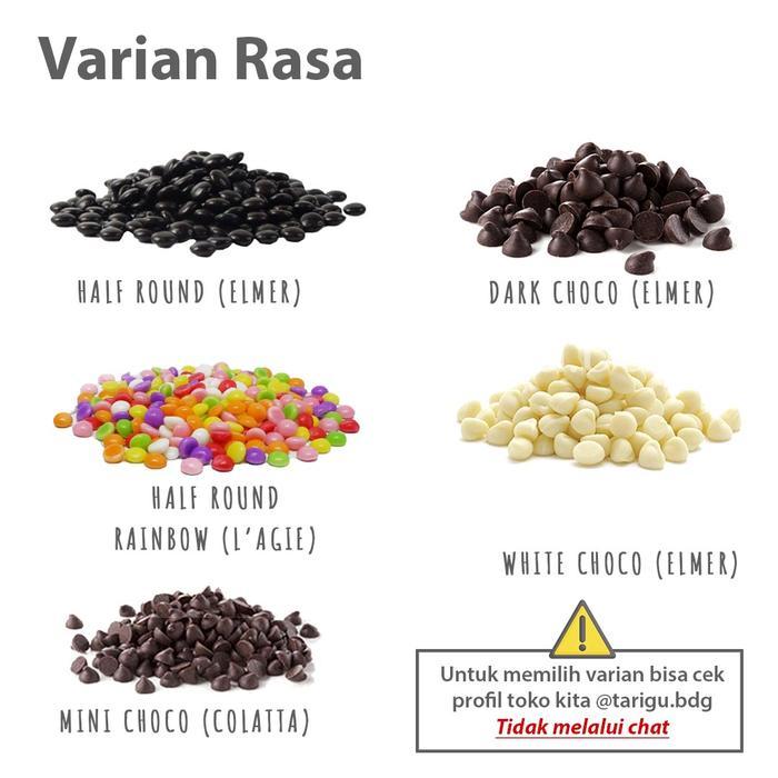 "New" CHOCOCHIPS DARK ELMER 150GR - COKLAT CHIP - CONE CHOCO CHIPS CHOCOLATE