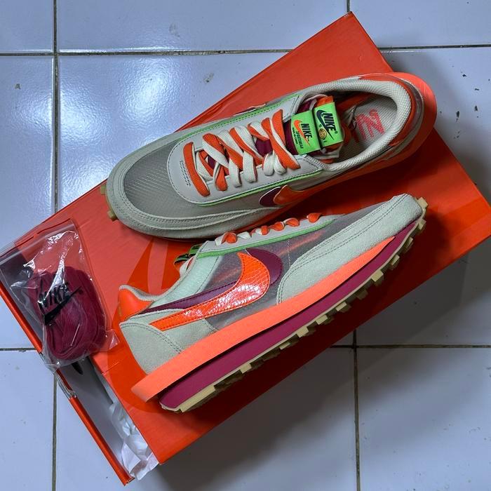 Nike Waffle Ld Sacai Kiss Of Death Original 100%