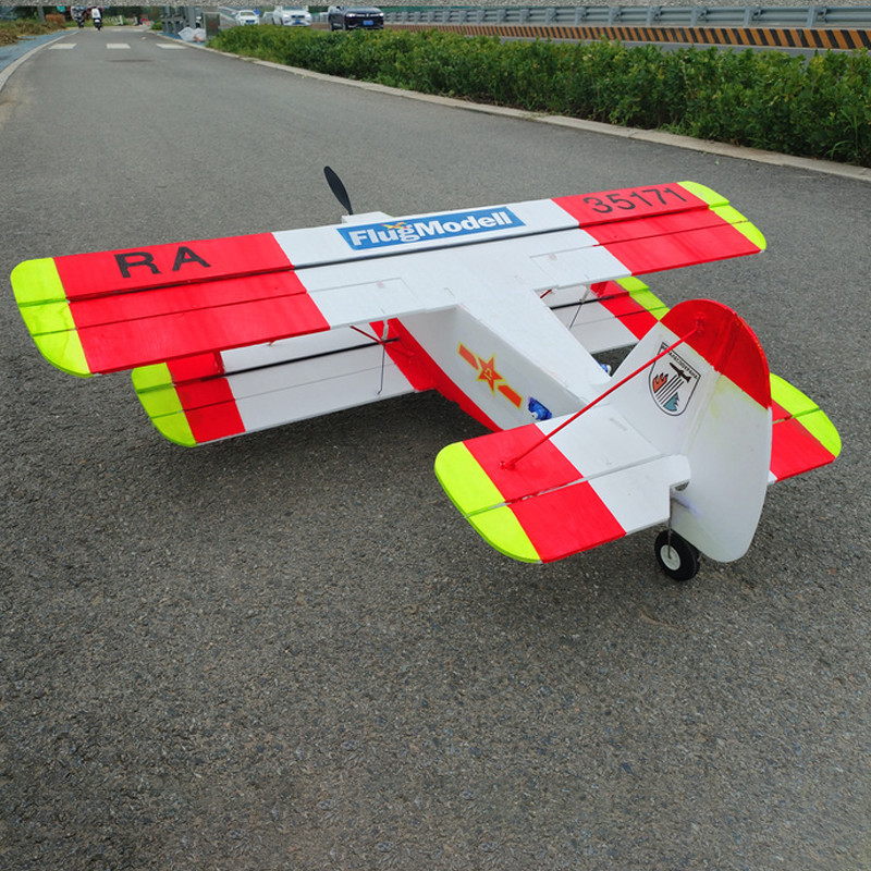 New Remote-Controlled Rc Fixed Wing Model Airplane Short Takeoff And Landing Jungle Biplane Slow