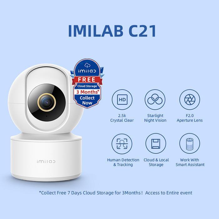 Imilab C21 2.5K Wifi Ip Camera Indoor Home Security Vedio