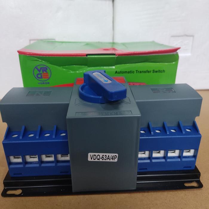 Automatic Change Over Switch COS ATS Automatic Transfer Switch otomatis otomatis VDQ2-63/4p 63A 4