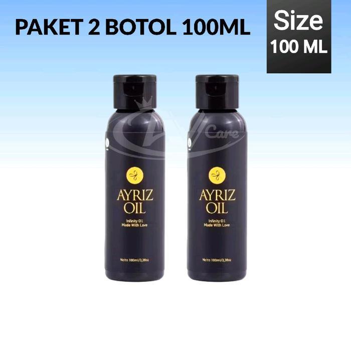 2 PCS Ayriz Oil Travel Size 100ml - Minyak Balur Nusantara Minyak Urut - Minyak Terapi Herbal &