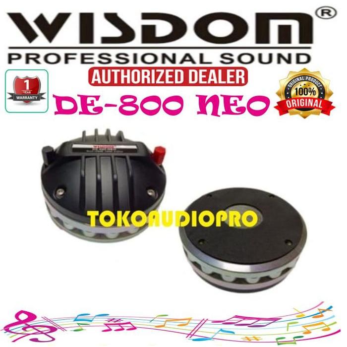 Wisdom De800Neo Driver Speaker Wisdom Component De-800Neo Co
