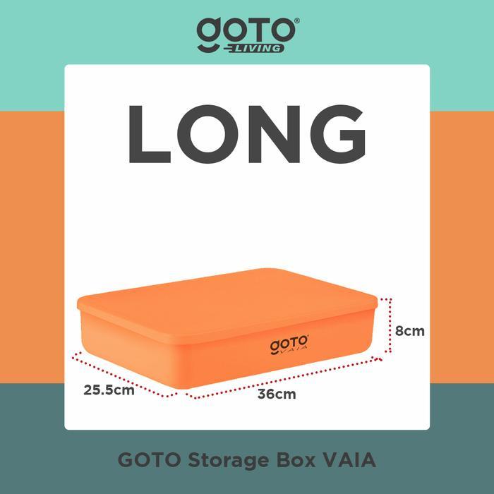 "New" Goto Vaia Storage Organizer Box Container Keranjang Penyimpanan