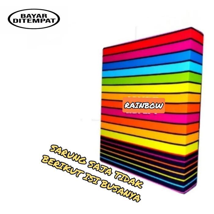 Sarung Kasur Busa Resleting tebal 30cm / Sprei Resleting kasur busa ukuran 200x200 / 180x200 /